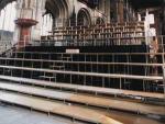 Image: Large Choir Tiering in Peterborough Cathedral