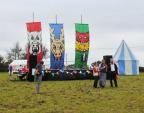 Image: Staging for outdoor production at Bosworth