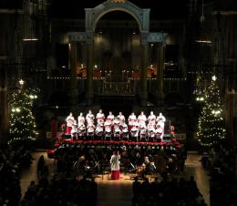 Choir tiering at Westminster Cathedral